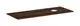 Hansgrohe-HG-Xelu-Q-Konsole-1360-550-mit-Ausschnitt-rechts-fuer-Aufsatzwaschtisch-ohne-Hahnloch-Nussbaum-Dunkel-54117630 gallery number 1